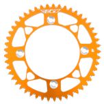 Fly Racing Rear Sprocket Aluminum 49t-428 Org Husq/ktm  Orange