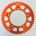 Sunstar Rear Sprocket Aluminum 47t-420 Org Husq/ktm  Orange