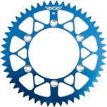 Fly Racing Rear Sprocket Aluminum 51t-520 Blu Husq/ktm  Blue