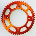 Sunstar Rear Sprocket Aluminum 50t-428 Org Husq/ktm  Orange