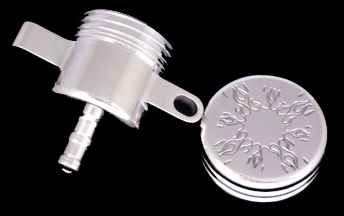 Modquad Rear Brake Reservoir W/cap (plain)  Alpine White