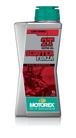 Motorex Scooter Forza 2t 1lt 10/case  Alpine White