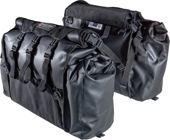 Giant Loop Round The World Panniers 90l Black  Black