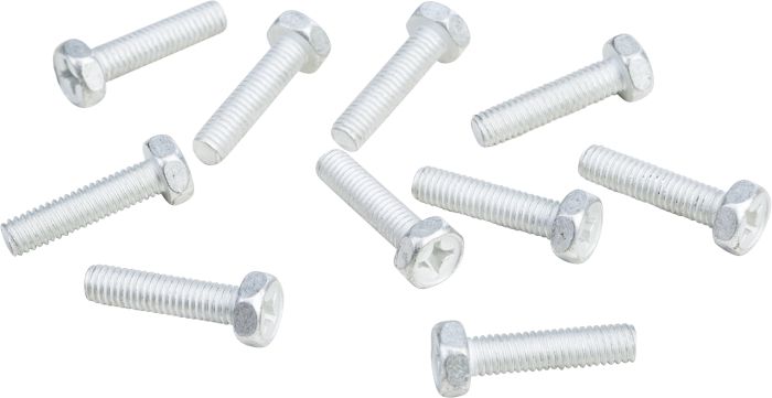 Fire Power Bolts 6mm X 24mm 10/pk  Alpine White