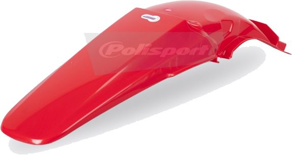 Polisport Rear Fender Red  Red