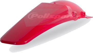 Polisport Rear Fender Red  Red