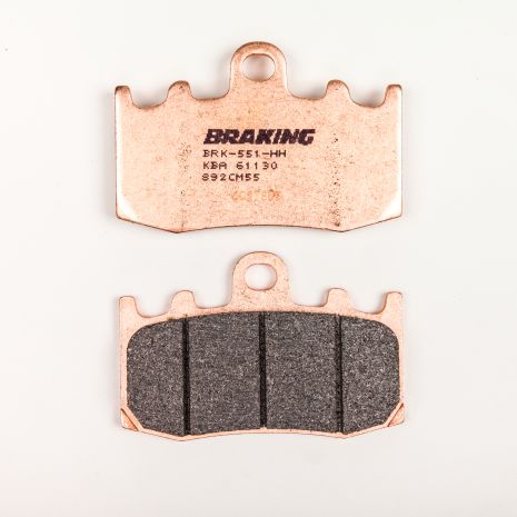 Braking Cm55 Sintered Sport Brake Pads  Acid Concrete