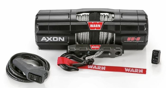 Warn Axon 5500 Synth Rope Winch  Acid Concrete