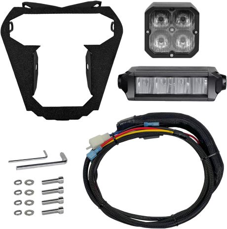 Xk Glow Dual Sport Headlight Kit Ktm  Acid Concrete