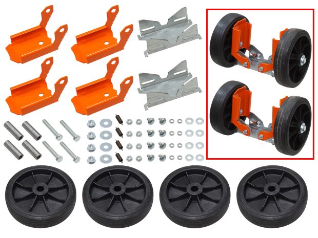 Sp1 Ski Doo Wheels Dolly Set Pr  Acid Concrete