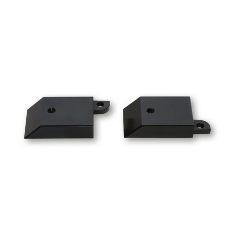 Highsider Rs1 Cnc Driving Light Mounts Black Pair  Black