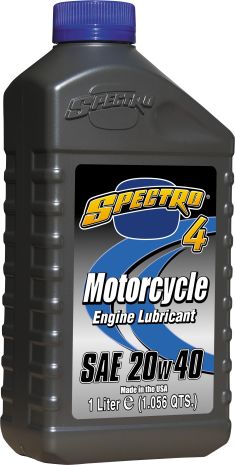 Spectro Premium M/c Petroleum 4t 20w40 1 Lt  Acid Concrete