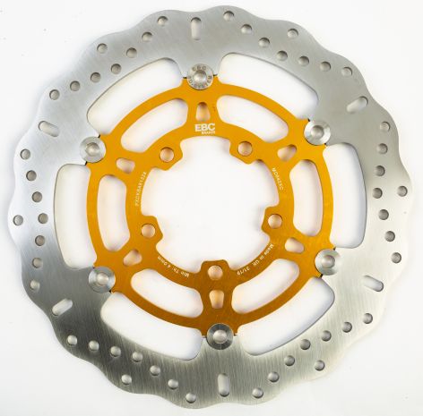 Ebc Pro-lite Xc Series Contour Brake Rotor - Front  Acid Concrete