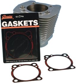 James Gaskets Gasket Cyl Base All Evo Xl Rcm W/bead 020 2/pk  Alpine White