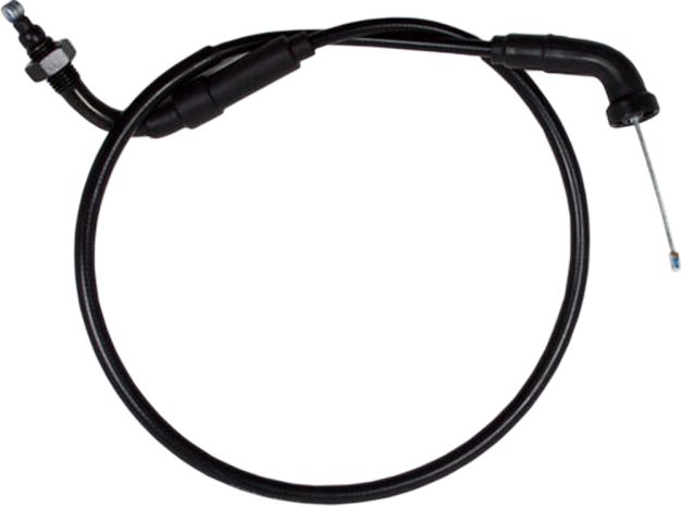 Motion Pro Black Vinyl Throttle Cable  Black