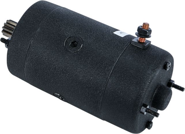 Harddrive Starter Motor H-d Fxe 74-88 Fl 82-84 Xl 74-76  Black