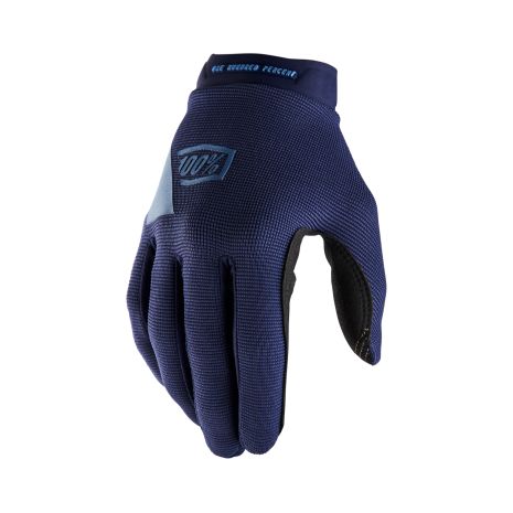 100% Ridecamp Gloves Navy/slate Blue Md