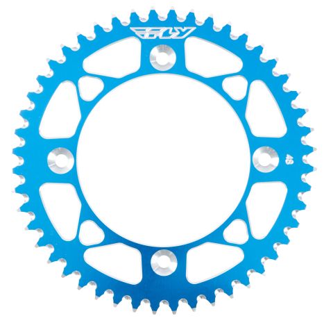 Fly Racing Rear Sprocket Aluminum 48t-428 Blu Husq/ktm  Blue