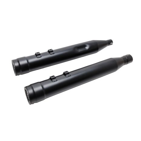 Firebrand Grand Prix Mufflers Black Touring `17-up  Black