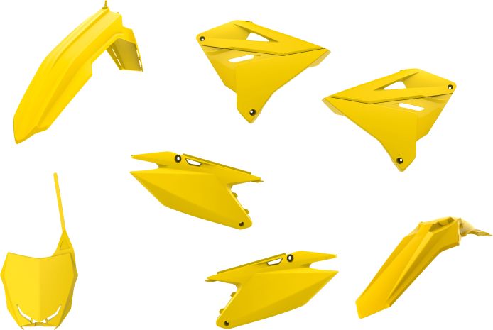 Polisport Suzuki Complete Restyle Kit  Yellow