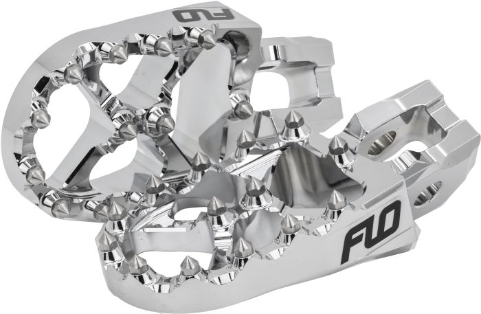 Flo Motorsports Flo Footpeg Chrome Honda/kawasaki  Chrome