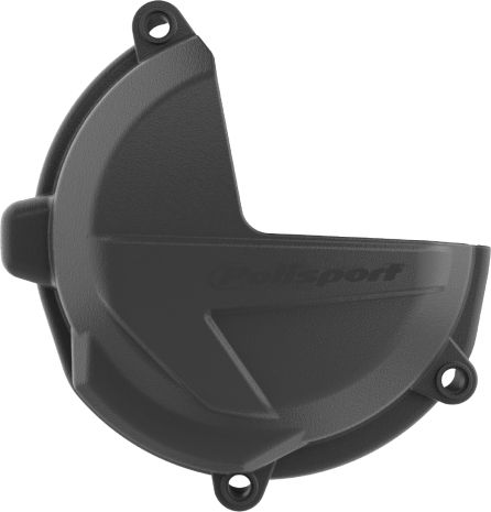 Polisport Clutch Cover Protector Black  Black