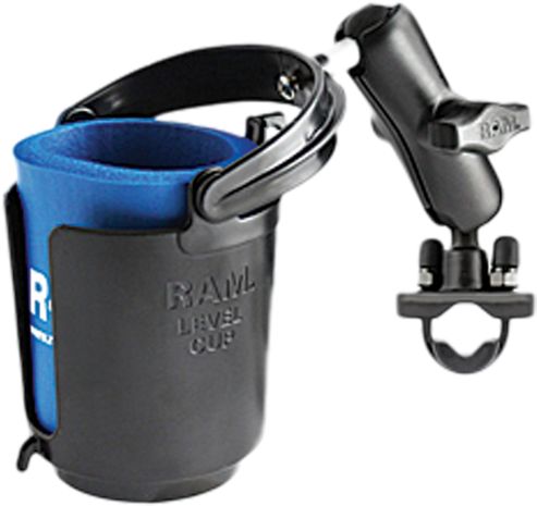 Ram Self-leveling Cup Holder & Cozy W/zinc Coated U-bolt Base  Acid Concrete