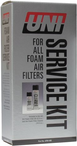 Uni Foam Air Filter Service Kit  Alpine White