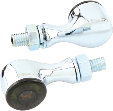 Highsider Apollo Classic Led Tail/brake And Turn Signal Lights Chrome  Chrome