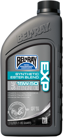 Bel-ray Exp Synthetic Ester Blend 4t Engine Oil 15w-50 1l