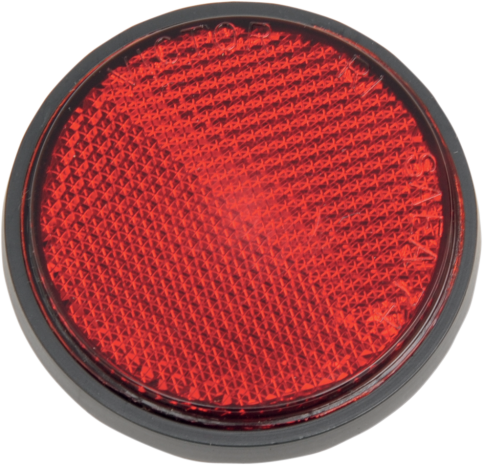 Chris Products Reflector Adhesive Mount Red