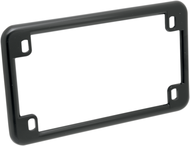 Chris Products License Plate Frame Black