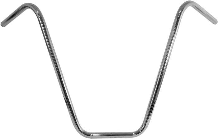 Emgo 7/8" Handlebar Ape Hanger 18" Rise Chrome