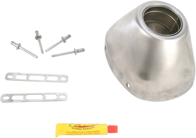 Fmf Rct S/s Replacement End Cap Kit