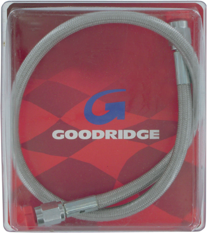 Goodridge Universal Brake Line Clear 19"