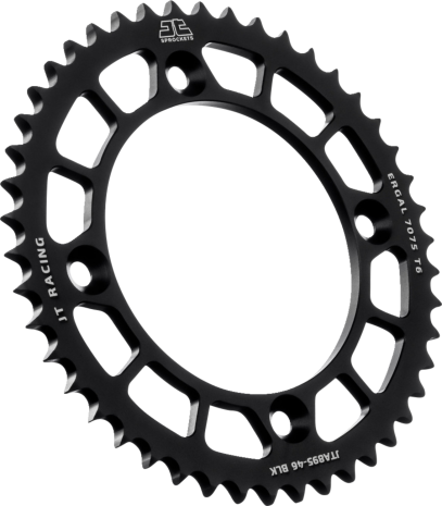 Jt Rear Racelite Sprocket Alum 46t-428 Blk Husq/ktm  Acid Concrete