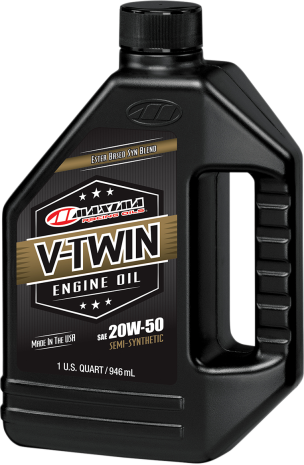 Maxima V-twin Synthetic Blend Engine Oil 20w-50 32oz