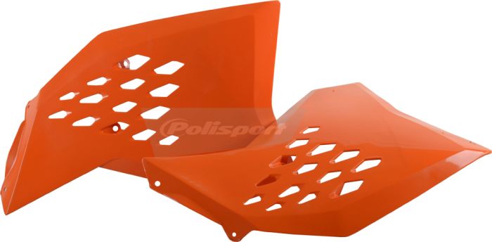 Polisport Radiator Shrouds Orange  Orange