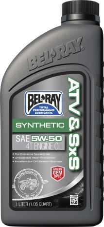 Bel-ray Atv & Sxs Synthetic 4t Engine 5w50 12/case  Acid Concrete