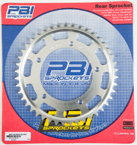 Pbi Rear Sprocket Aluminum 44t-530 Suzuki  Acid Concrete