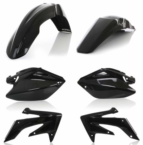 Acerbis Plastic Kit Black  Black