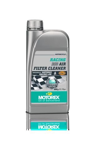 Motorex Racing Bio Air Filter Cleaner 31.75 Oz.  Alpine White