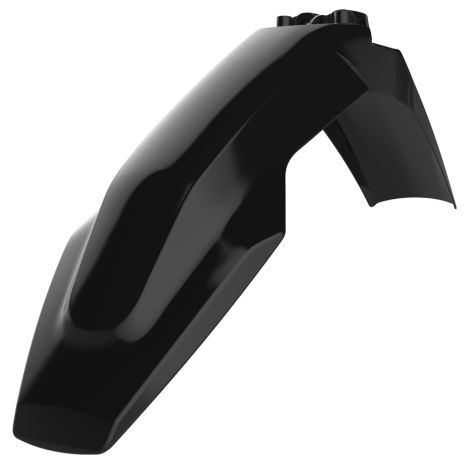 Polisport Front Fender Black  Black