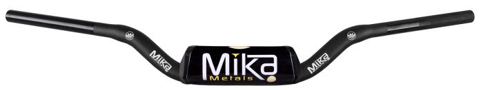 Mika Metals Handlebar Raw Series 1-1/8" Mini Low Bend Blk