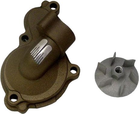 Boyesen Waterpump Cover & Impeller Kit Magnesium  Magnesium