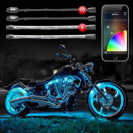 Xk Glow Xkchrome App Controlled 16 Million Color Light Kit  Acid Concrete