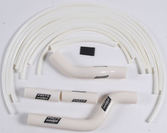 Moto Hose Silicone Hose Kit (white)  White