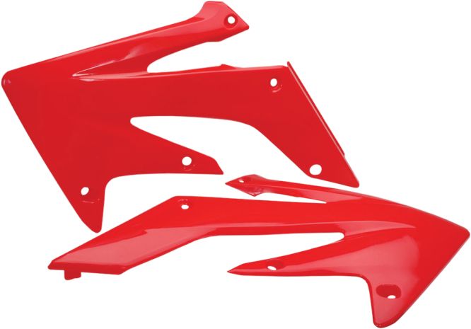 Acerbis Radiator Shrouds Red