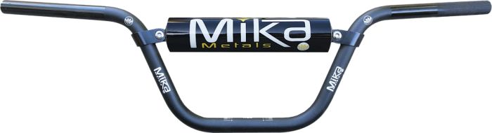 Mika Metals Handlebar Pro Series 7/8" Pit Bike High Bend Blk  Black