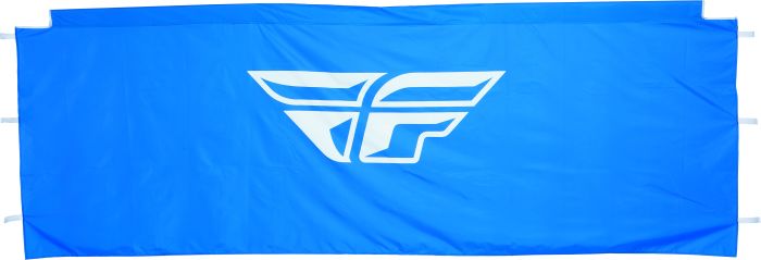 Fly Racing Half Wall Blue 10x10  Blue